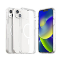 araree iPhone 14 Plus用MagSafe対応クリアケース DUPLE クリア AR24696I14M