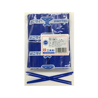 共和 ビニタイ 青 塩ビ 4mm×12cm 1000本 F028497-QA-120-3G