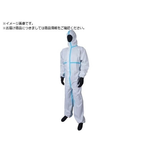 川西工業 川西/不織布防護服SF ホワイト LLサイズ7010-LL FC378WH-3548561-イメージ1