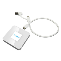 リーフラント TD20-100-WH ecoco 給電型ポケットWiFi ホワイト