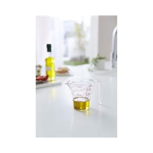 山崎実業 段々計量カップ 200ml クリア ｹｲﾘﾖｳｶﾂﾌﾟ200ML02697-イメージ2