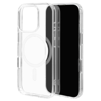 ラスタバナナ iPhone 16 Pro用RHINOX ハイブリッドケース TPU×アクリル MAGSAFE対応 クリア 8213IP461PHAMCL