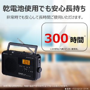 東芝 ホームラジオ AUREX AX-HRT60(K)-イメージ11