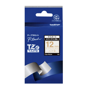 ブラザー おしゃれテープ プレミアムタイプ ピータッチ プレミアムホワイト TZEPR234 ブラザー おしゃれテープ プレミアムタイプ ピータッチ プレミアムホワイト TZEPR234