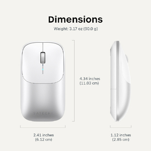 SATECHI Satechi Slim EX Wireless Mouse シルバー PST-MEXS-イメージ20