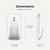 SATECHI Satechi Slim EX Wireless Mouse シルバー PST-MEXS-イメージ20