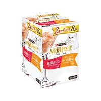 ネスレピュリナペットケア モンプチ プチリュクス パウチ 鮪&鮪かつお節35g×8袋 FCD958M-12608083