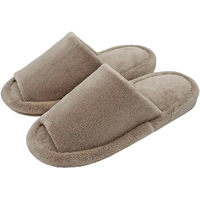 オクムラ 洗えるマイクロファイバースタンダードスリッパ M ベージュ ｶﾗ-ﾏｲｸﾛMBE