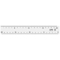 ライオン事務器 直線定規 20cm NO.7K F380889-270-41
