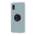 レイアウト AQUOS wish用TPUソフトケース リング付 ブラック RT-AQWITC30/BM