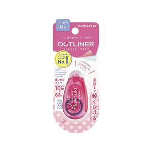 コクヨ テープのり [ドットライナープチモア] ピンク F383221-ﾀ-D920-06P-イメージ5