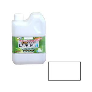 アサヒペン 水性屋上防水遮熱塗料用シーラー 1.3L 白 FC955PN-イメージ1