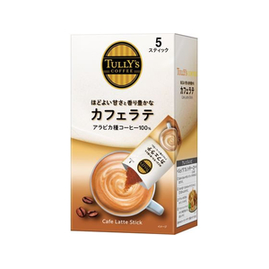 伊藤園 TULLY’S COFFEE タリーズスティック カフェラテ 5本 FC232SS-イメージ1
