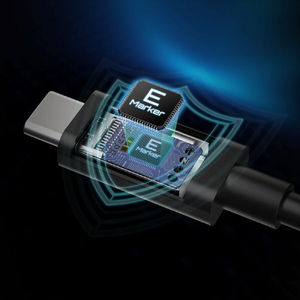 j5 create USB4 Gen3 USB-C to C フル機能ケーブル(0．8m) ブラック JUC28L08-イメージ6