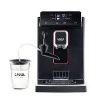 GAGGIA 全自動コーヒーマシン マジェンタミルク ブラック SUP051P
