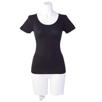 サンファミリー ウォーキングパワーシャツ M-L ブラック ｳｫ-ｷﾝｸﾞﾊﾟﾜ-ｼｬﾂML