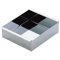 霜鳥製作所 S印 ステンレス玉子豆腐器 小 No.410 FCK8975-016017003