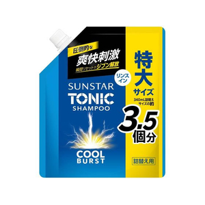 サンスター トニックシャンプー リンスイン 詰替 大容量 1200mL FC550YP-イメージ1