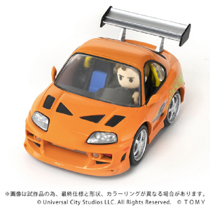 タカラトミー QV-03 ワイルド・スピード Toyota Supra JZA80 QV-03ﾜｲﾙﾄﾞｽﾋﾟ-ﾄﾞｽ-ﾌﾟﾗ-イメージ6