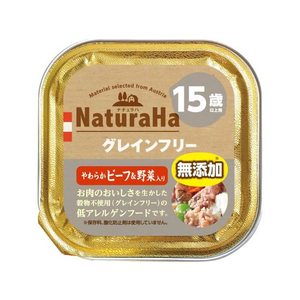 マルカン ナチュラハ グレインフリー ビーフ&野菜入 15歳 100g FC395PS-SNH-013-イメージ1