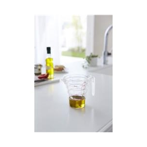 山崎実業 段々計量カップ 500ml クリア ｹｲﾘﾖｳｶﾂﾌﾟ500ML02698-イメージ2