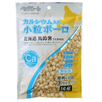ペッツルート カルシウム入り小粒ボーロ 64g(16g×4パック) ｶﾙｼｳﾑｲﾘｺﾂﾌﾞﾎﾞ-ﾛ64G
