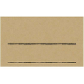 タカ印 手書きPOP用カード 名刺サイズ クラフト 10枚 FCN7870-16-1753