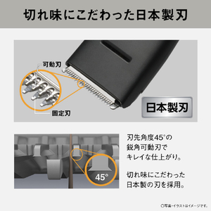 パナソニック バリカン ブラック ER-GC1A-K-イメージ7