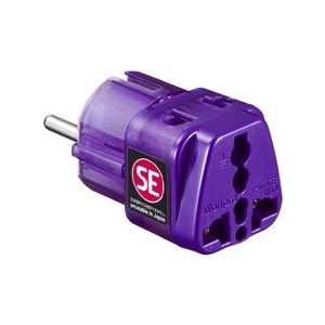 サンワサプライ 海外電源変換アダプタ　エレプラグW-SE（ドイツ・フランス） TR-AD13-イメージ2
