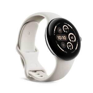 Google スマートウォッチ Google Pixel Watch 3 45mm Polished Silver アルミケース/Porcelain アクティブ バンド GA05736-US-イメージ3