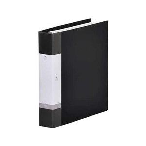 リヒトラブ リクエスト クリアーブック差替式A4 30穴 背幅55 黒 1冊 F870054-G3806-24-イメージ1