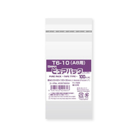シモジマ ピュアパックT 厚0.03×60×100 A8 100枚 FCV4257-6798304