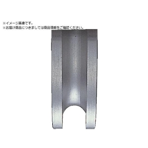 ヨコヅナ Cローラー ステンレス車 75mm 深溝 SBP-0750 FCD141A-8496569-イメージ1