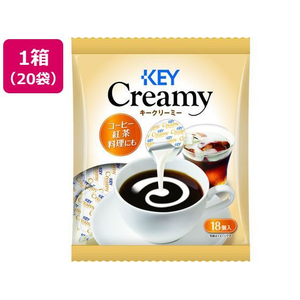 キーコーヒー クリーミーポーション 18個入×20袋 1箱(20袋) F840977-イメージ1