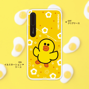 LINE FRIENDS iPhone XS/X用ケース LIGHT UP CASE ブラウン アンド サリー KCL-LBS001-イメージ6