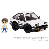 タカラトミー QV-05 頭文字D Toyota AE86 TRUENO Q VILLAGE QV-05ｲﾆｼﾔﾙDAE86ﾄﾚﾉ