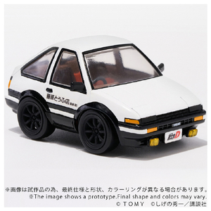 タカラトミー QV-05 頭文字D Toyota AE86 TRUENO Q VILLAGE QV-05ｲﾆｼﾔﾙDAE86ﾄﾚﾉ-イメージ3
