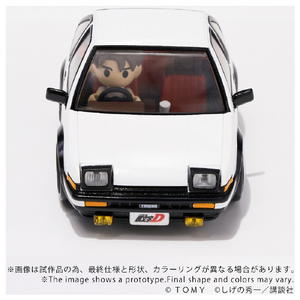 タカラトミー QV-05 頭文字D Toyota AE86 TRUENO Q VILLAGE QV-05ｲﾆｼﾔﾙDAE86ﾄﾚﾉ-イメージ5