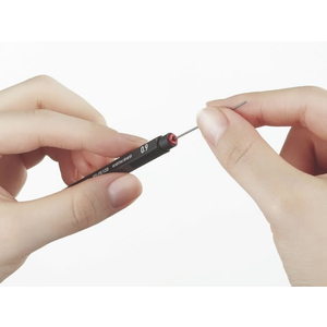 コクヨ 鉛筆シャープ 0.3mm 黒 FC93400-PS-PE103D-1P-イメージ6