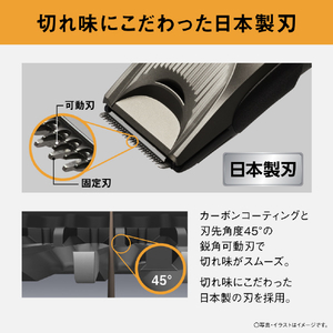 パナソニック ラムダッシュ バリカン チタンシルバー ER-SC6A-S-イメージ6