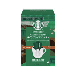 ネスレ スターバックス オリガミ ドリップコーヒー パイクプレイス ロースト 4袋 FC463TB-012610929-イメージ1