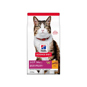 日本ヒルズ・コルゲート サイエンス・ダイエット シニアアドバンスド チキン 高齢猫用 2.8kg FC326PJ-605005-イメージ1