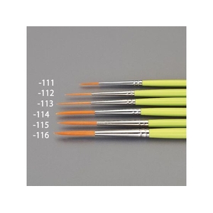 エスコ 丸筆 タクロン毛 3号 FCZ7632-EA109MG-115-イメージ1