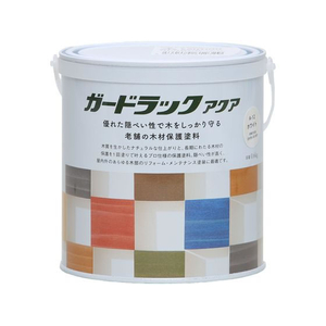 和信ペイント ガードラックアクア ホワイト 0.6kg FCE810Z-#800368-イメージ1