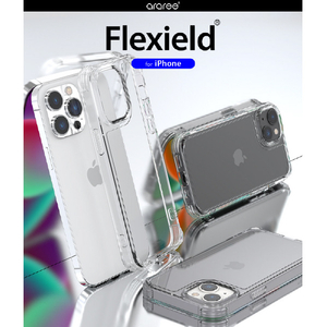 araree iPhone 14 Pro Max用ソフトクリアケース FLEXIELD クリア AR24700I14PM-イメージ2