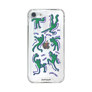 BOOGIE WOOGIE iPhone SE(第3世代)/SE(第2世代)用オーロラケース Spring Dance BW22700ISE3-イメージ1