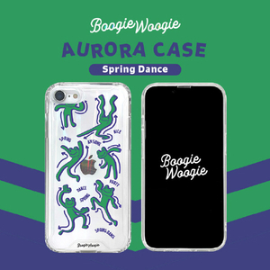 BOOGIE WOOGIE iPhone SE(第3世代)/SE(第2世代)用オーロラケース Spring Dance BW22700ISE3-イメージ5
