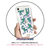 BOOGIE WOOGIE iPhone SE(第3世代)/SE(第2世代)用オーロラケース Spring Dance BW22700ISE3-イメージ7