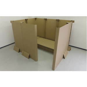 トラスコ 段ボールベッド／ナチュラル 耐荷重：200kg TNDB1990NA-イメージ2