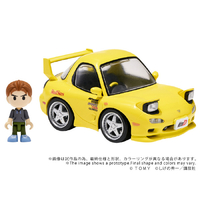タカラトミー QV-06 頭文字D Mazda RX-7 FD3S Q VILLAGE QV-06ｲﾆｼﾔﾙDﾏﾂﾀﾞRX-7FD3S